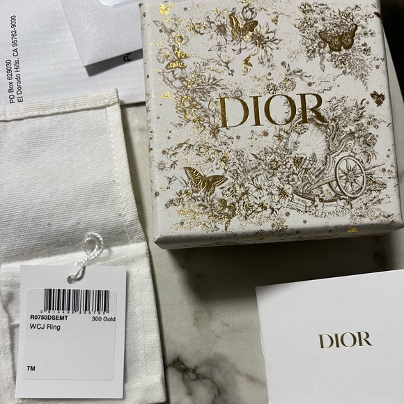 Christian Dior gold ring - Picture 2 of 2